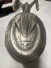 Franklin 1997 Star Trek U.S.S Enterprise NCC-1701-E Pewter Ship - RZADKI