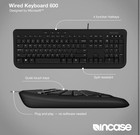 Incase Wired Keyboard 600 Designed by Microsoft Quiet Touch Key Open Box — photo 6