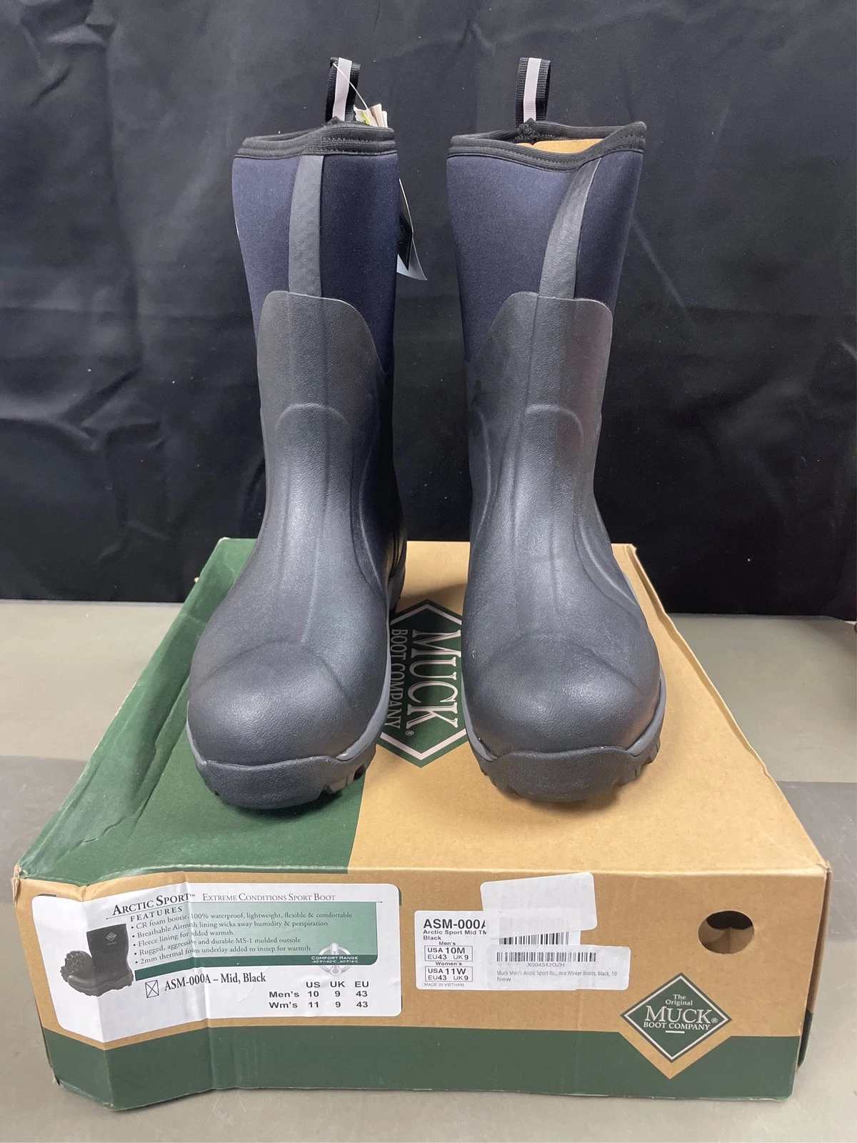MUCK Arctic Sport Steel Toe Waterproof Insulated Work Boot-10