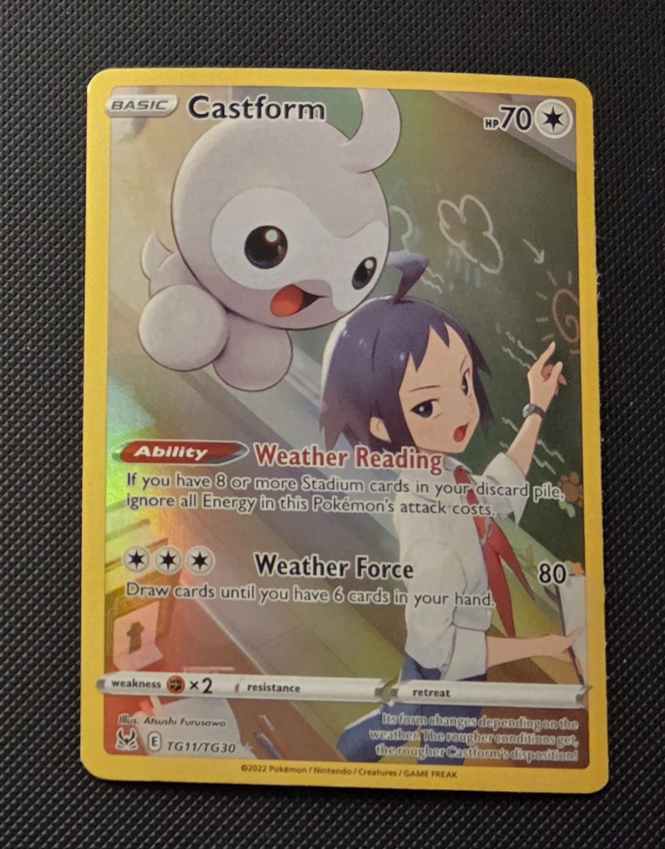 Castform Pokmon TCG Cards for sale | eBay