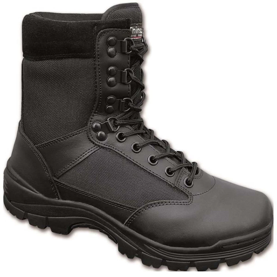 Brandit Tactical Boot 9-Loch schwarz Militär Outdoor Stiefel
