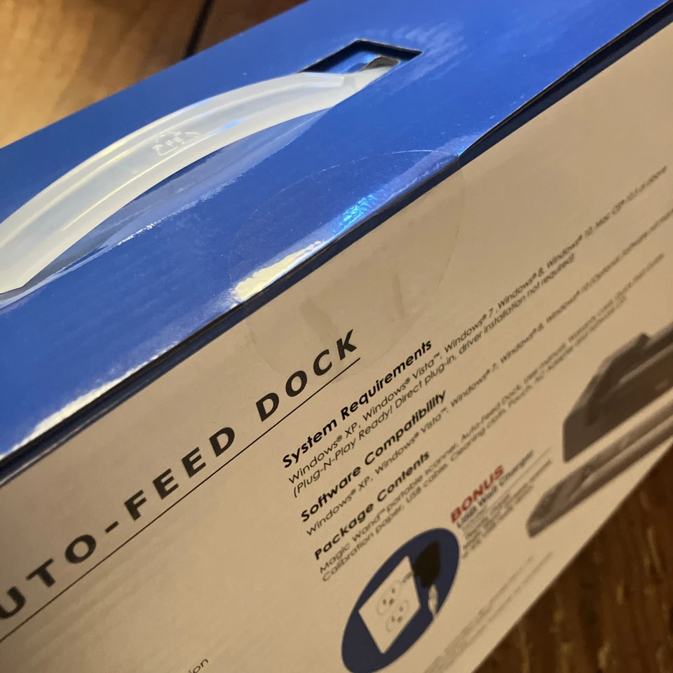 VuPoint Magic Wand Portable Hand held Scanner - PDSDK-ST470T-VP SEALED - Image 3 of 4