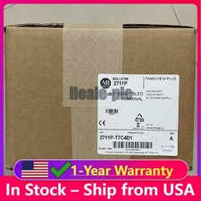 Allen Bradley 2711P-T7C4D1 Ser A PanelView Pl 700 HMI, 7" 24VDC US Free Tax