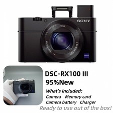 Sony Cyber-shot DSC-RX100 III 20.1MP Digital Camera - RX100M3 - Excellent
