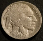 1918 D Buffalo Nickel Semi-Key Date Details Holo-Restored Five Cent 5c Coin E220
