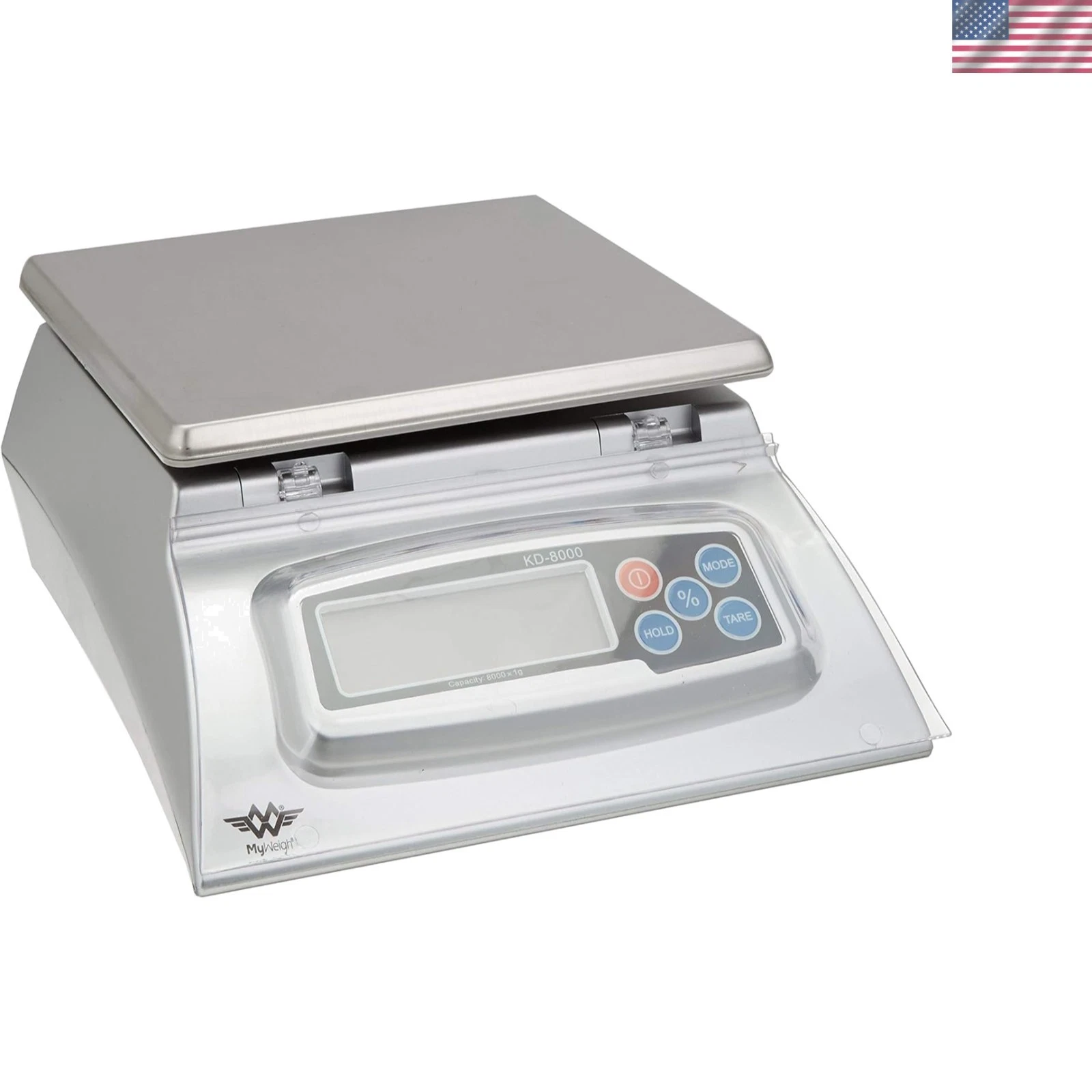 Essential 8000g KD8000 Kitchen Scale - Easy to Clean & User-Friendly for Bakers