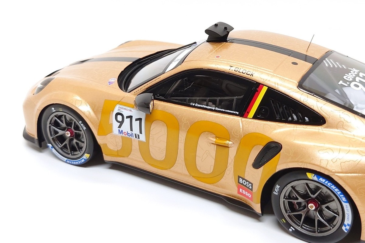 ixo 1:18 Porsche 911 GT3 Cup #911 - Porsche Supercup Hungaroring