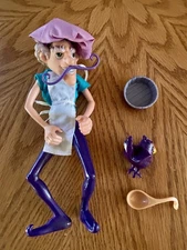 Strawberry Shortcake's Friendly Foe Purple Pieman Figure with Berry Bird VINTAGE