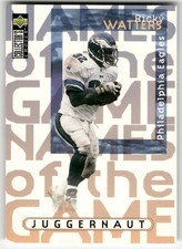 1997 Collector's Choice Ricky Watters #63 Philadelphia Eagles