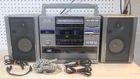 Used 1980s Rare Vintage JVC DC-7 Portable Stereo Disc Centre Japan *Parts Repair