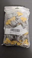  QTY 12 Sets Window Locks Sliding Security Window Locks with Keys