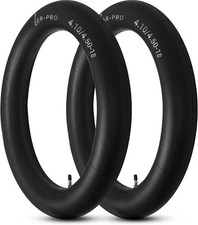 2 Pack 4.10/4.50-18 Dirt Bike Inner Tubes TR4 Valve Heavy Duty 18 Tire Rear Set
