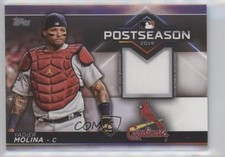 2020 Topps Postseason Performance Relics 93/99 Yadier Molina #PPR-YM i4v