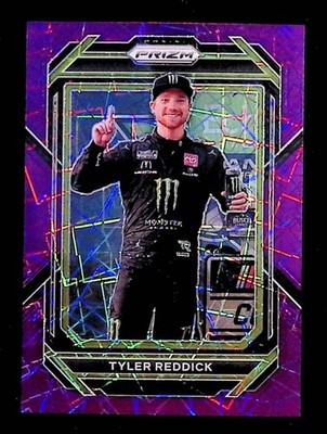 Tyler Reddick 2023 Panini Prizm Purple Velocity Prizm #50 175/199