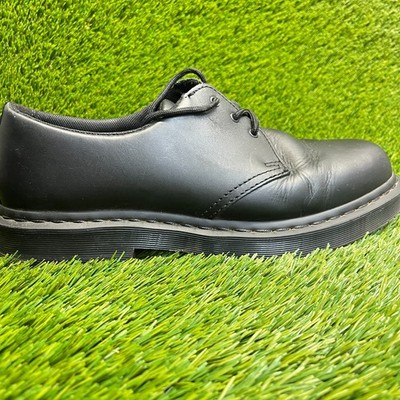 Dr. Martens 1461 Mono Mens Size 12 Black Casual Classic Leather Oxford Shoes Dr. Martens 1461 BLACK AMBASSADOR Black - Free delivery  main image 4