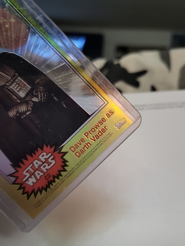 1999 STAR WARS #C2 CHROME DARTH VADER SEE THRU INSERT DAVE PROWSE. MAKE OFFER !! - Picture 6 of 7