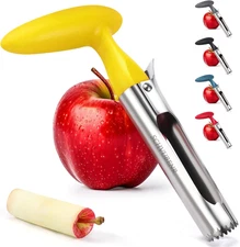 Premium Apple Corer Tool-Easy to Use & Clean-Sturdy Apple Core Remover-Sharp Tip
