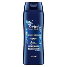 Suave Men Face  Body Wash Cedarwood Mandarin Refreshing Cleanser 18 oz