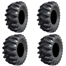 Full Set Of Interco Interforce 30x8-12 And 30x10-12 6ply Atv Mud Tires 4
