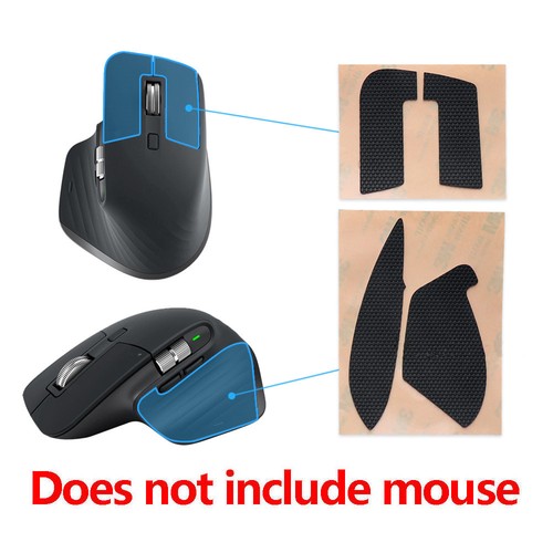 0.6mm Sweat Resistant Pad Mouse Side Skates Set For Logitech Mx Master 3 Mouse - Afbeelding 15 van 17