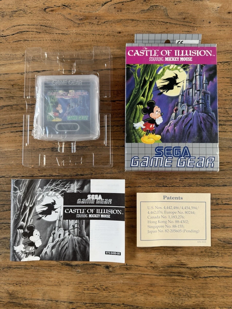 JEU MICKEY MOUSE Castle Of Illusion Sega Game Gear EUR 35,00 - FR
