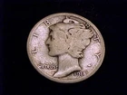 1918-P Mercury Dime, About Good