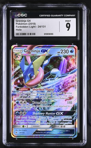 Greninja-GX graded CGC 9 for sale on eBay