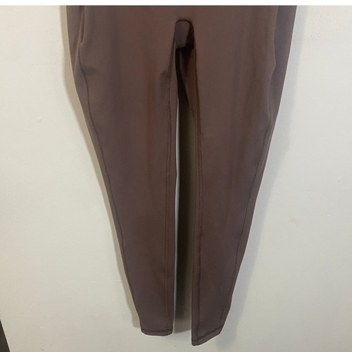 Harmony and Balance Brown Sleeveless Jumpsuit Ankle Length Side Pockets Sz S - Picture 5 of 15