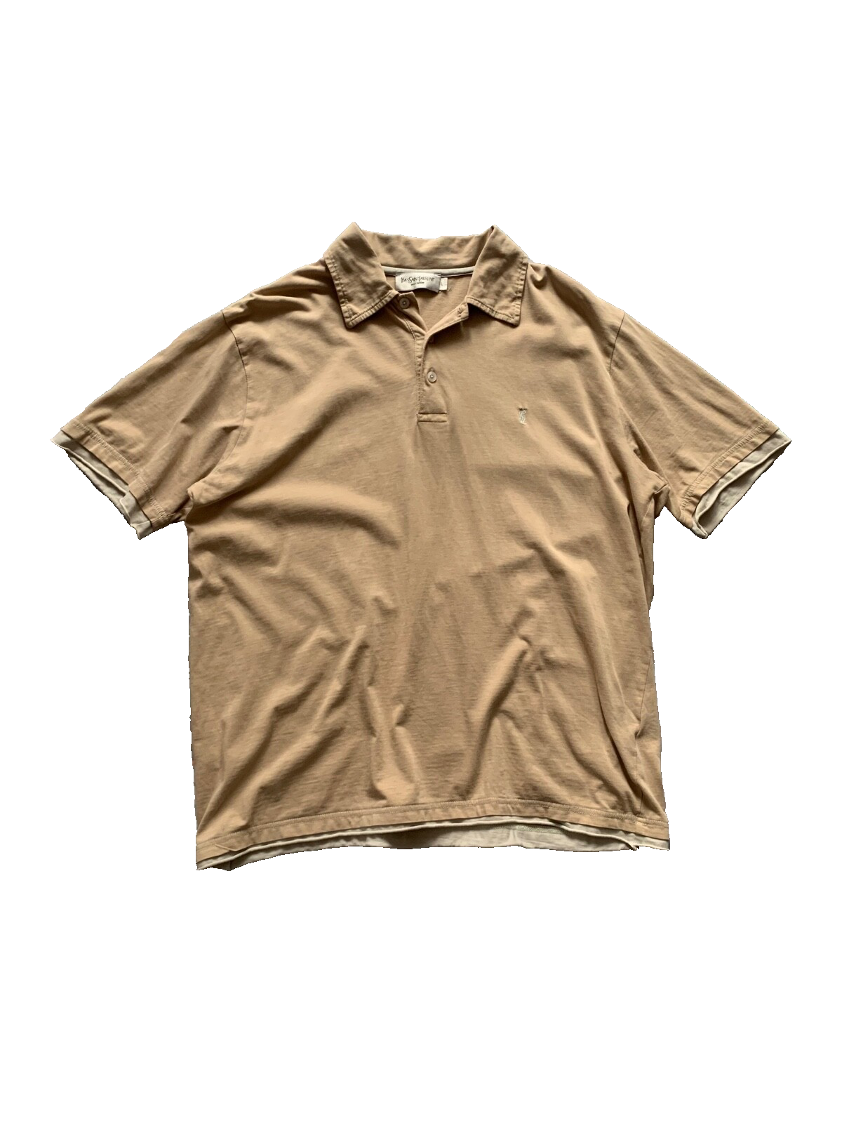 Polo uomo YSL vintage Yves Saint Laurent polo di lusso taglia large