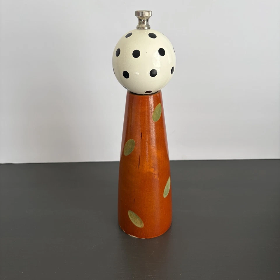 Molinillo de pimienta William Bounds vintage post moderno arte de diseño Robert Wilhelm Foto 3 de 4