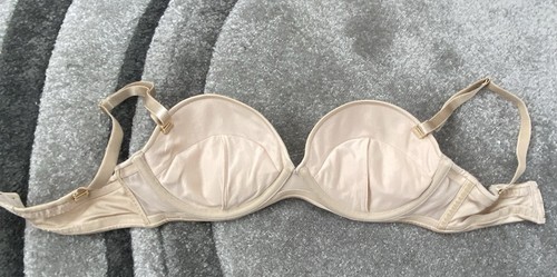 Ultimo Nude Underwired Boost Push Up Plunge Convertible Bra Size 34D - Bild 2 von 4