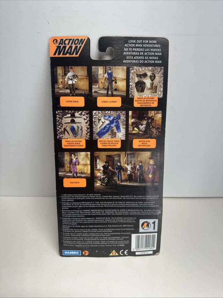 Kit de accesorios Hasbro Action Man Biker 1994 Foto 4 de 4