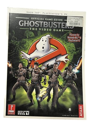 Ghostbusters Prima Official Game Guide Xbox 360 Playstation 2 & 3 PC Wii PS2 PS3