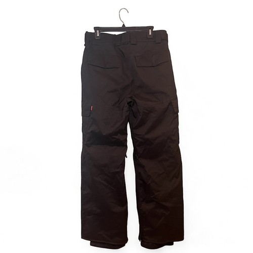 Foursquare Snowboard Pants Size Medium Black Microshield Insulated - Picture 2 of 5