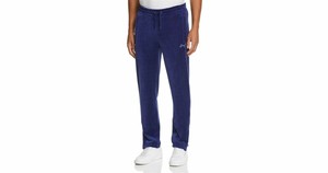 royal blue brand track pants