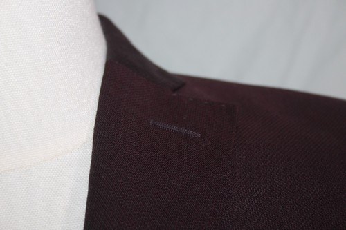 J Lindeberg 36R Wool Hopper Blazer Wine Color Flaw – Hole - Picture 13 of 13