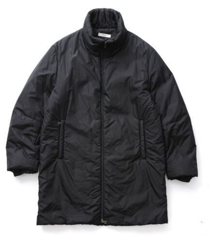 Prada Puffer Wool Nylon Gabardine Black down Coat Jacket Prada Puffer Wool Nylon Gabardine Black down Coat Jacket
