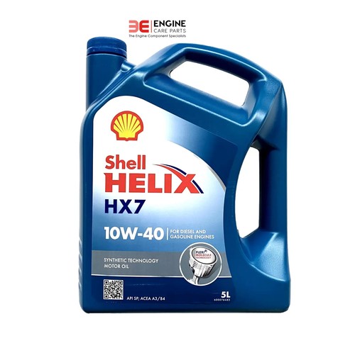 Shell Hélice HX7 10W-40 Semi Sintético Aceite Motor Api Sn Acea A3/B4 5 Litro - Imagen 5 de 8