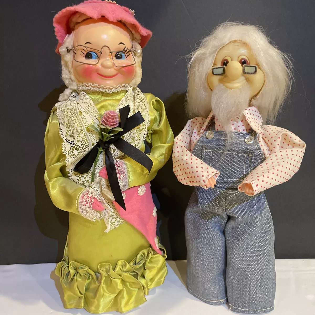 Collectible grandma grandpa dolls sale