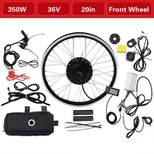 20 Inch 350W 36V E Bike Front Wheel Electric Bicycle Hub Motor Conversion Kit