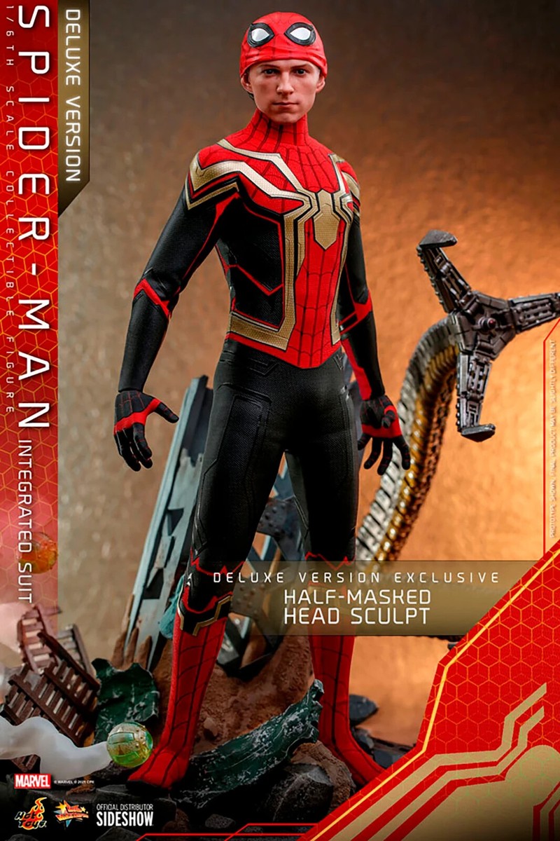 Integrated Suit Spider-Man 1/6th Scale Figure (2023) Hot Toys New