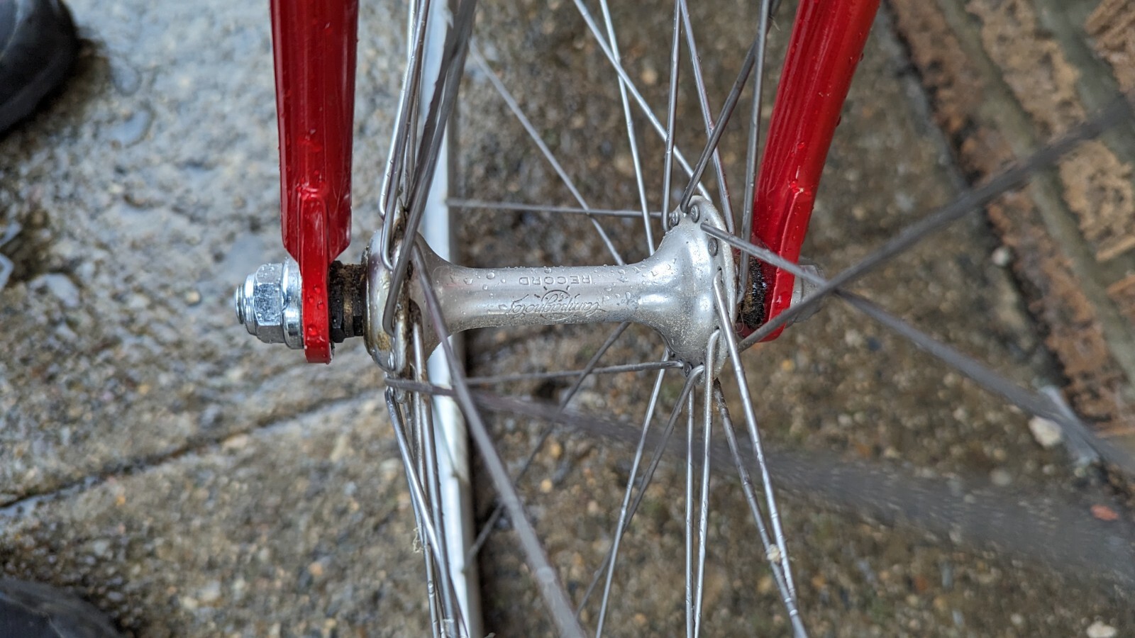 Somec Track Pista fixed gear NJS campagnolo cinelli vintage bike