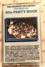 Best of 60's Party Rock by Various Artists - Cassette Tape 1988