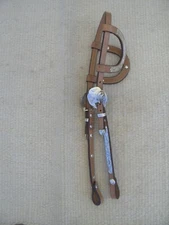 WESTERN SILVER SHOW/TRAIL HEADSTALL/BRIDLE