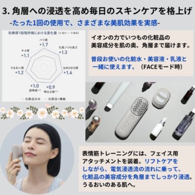 Panasonic EH-SP60-H Lift Care Facial Device Waterproof EMS Panasonic EH-SP60-H Lift Care Facial Device Waterproof EMS