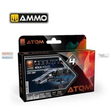 Mig Ammo #20807 ATOM Paint Set - Gravity Metallic (6)