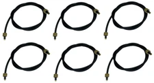 6PK Compressor Tube Kit Connects Pressure Switch to Check Valve, Hose, Fittings