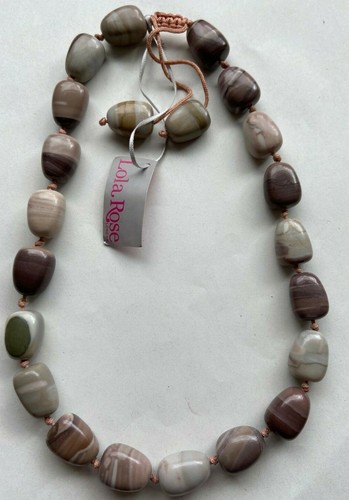 Lola Rose Bridie Chunky Beads Coffee 