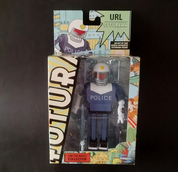 Futurama URL Police figura PVC 15cm Toynami