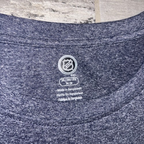 Maglietta da hockey da uomo Buffalo Sabres Dri Fit 3XL blu marmorizzato NHL Hockey - Foto 3 di 5